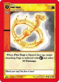 Fire Trap - Cryptid Nation: First Edition - MetaZoo card