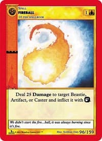 Fireball - Cryptid Nation: First Edition - MetaZoo card