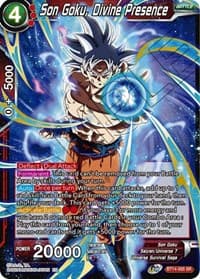 Son Goku, Divine Presence - Cross Spirits - Dragon Ball Super: Masters card