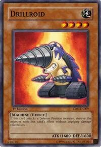 Drillroid - Cybernetic Revolution - YuGiOh card