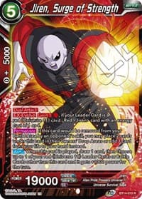 Jiren, Surge of Strength - Cross Spirits - Dragon Ball Super: Masters card