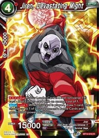 Jiren, Devastating Might - Cross Spirits - Dragon Ball Super: Masters card