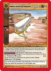 Funeral Mountain Terrashot - Cryptid Nation: First Edition - MetaZoo card