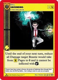 Grounding - Cryptid Nation: First Edition - MetaZoo card
