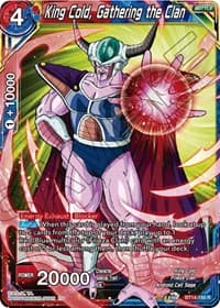 King Cold, Gathering the Clan - Cross Spirits - Dragon Ball Super: Masters card