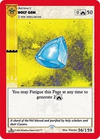 Holy Gem - Cryptid Nation: First Edition - MetaZoo card