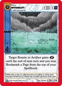Invisibility - Cryptid Nation: First Edition - MetaZoo card