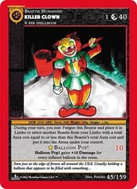 Killer Clown - Cryptid Nation: First Edition - MetaZoo card
