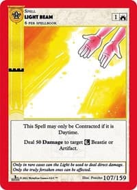 Light Beam - Cryptid Nation: First Edition - MetaZoo card