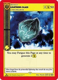 Lightning Glass - Cryptid Nation: First Edition - MetaZoo card