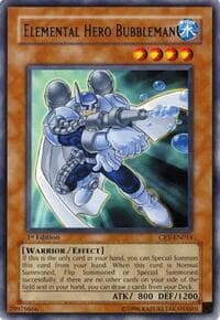 Elemental Hero Bubbleman - Cybernetic Revolution - YuGiOh card