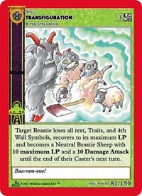 Transfiguration - Cryptid Nation: First Edition - MetaZoo card