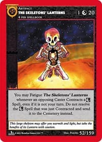 The Skeletons' Lanterns - Cryptid Nation: First Edition - MetaZoo card