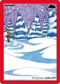 Snowing - Cryptid Nation: First Edition - MetaZoo card