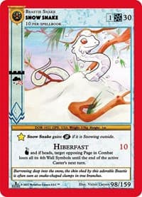 Snow Snake - Cryptid Nation: First Edition - MetaZoo card