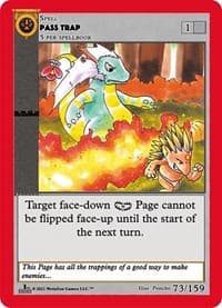 Pass Trap - Cryptid Nation: First Edition - MetaZoo card