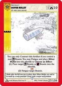 Silver Bullet - Cryptid Nation: First Edition - MetaZoo card