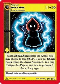 Shock Aura - Cryptid Nation: First Edition - MetaZoo card