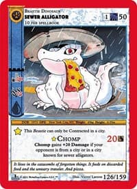 Sewer Alligator - Cryptid Nation: First Edition - MetaZoo card