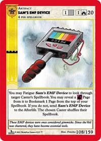 Sam's EMF Device - Cryptid Nation: First Edition - MetaZoo card
