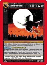 Salem's Witches - Cryptid Nation: First Edition - MetaZoo card