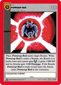 Powerup Red - Cryptid Nation: First Edition - MetaZoo card