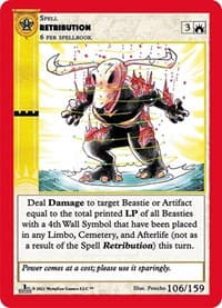 Retribution - Cryptid Nation: First Edition - MetaZoo card
