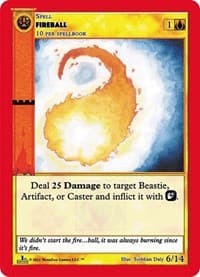 Fireball - Cryptid Nation: First Edition Release Event Deck - MetaZoo card