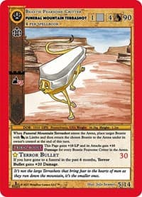 Funeral Mountain Terrashot - Cryptid Nation: First Edition Release Event Deck - MetaZoo card