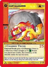 Giant Salamander - Cryptid Nation: First Edition Release Event Deck - MetaZoo card