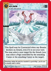 Icy Path - Cryptid Nation: First Edition Release Event Deck - MetaZoo card