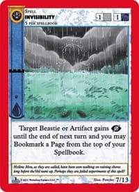 Invisibility - Cryptid Nation: First Edition Release Event Deck - MetaZoo card
