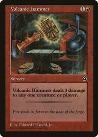 Volcanic Hammer - Portal Second Age - Magic: The Gathering card