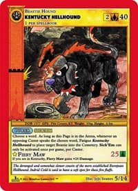 Kentucky Hellhound - Cryptid Nation: First Edition Release Event Deck - MetaZoo card
