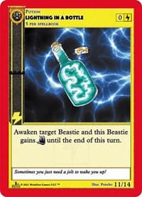 Lightning in a Bottle - Cryptid Nation: First Edition Release Event Deck - MetaZoo card