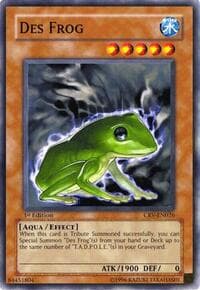 Des Frog - Cybernetic Revolution - YuGiOh card