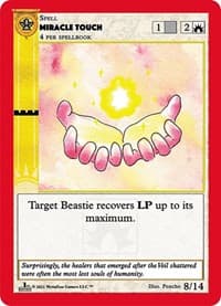 Miracle Touch - Cryptid Nation: First Edition Release Event Deck - MetaZoo card