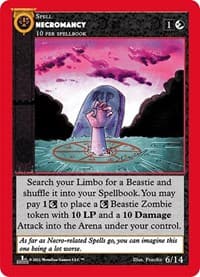 Necromancy - Cryptid Nation: First Edition Release Event Deck - MetaZoo card
