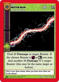 Proton Beam - Cryptid Nation: First Edition Release Event Deck - MetaZoo card