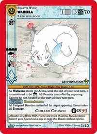 Waheela - Cryptid Nation: First Edition Release Event Deck - MetaZoo card