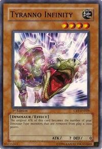 Tyranno Infinity - Cybernetic Revolution - YuGiOh card