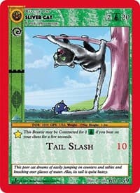 Sliver Cat - Cryptid Nation: First Edition - MetaZoo card