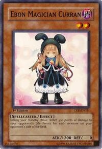 Ebon Magician Curran - Cybernetic Revolution - YuGiOh card