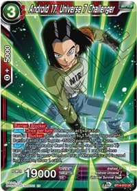 Android 17, Universe 7 Challenger - Cross Spirits - Dragon Ball Super: Masters card