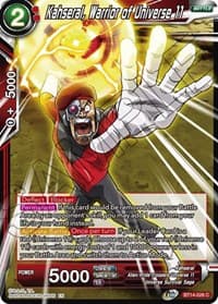 Kahseral, Warrior of Universe 11 - Cross Spirits - Dragon Ball Super: Masters card