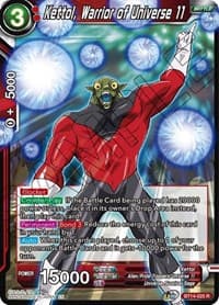 Kettol, Warrior of Universe 11 - Cross Spirits - Dragon Ball Super: Masters card