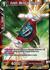 Kunshi, Warrior of Universe 11 - Cross Spirits - Dragon Ball Super: Masters card