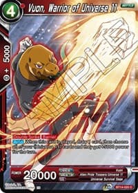 Vuon, Warrior of Universe 11 - Cross Spirits - Dragon Ball Super: Masters card