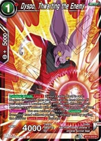 Dyspo, Thwarting the Enemy - Cross Spirits - Dragon Ball Super: Masters card