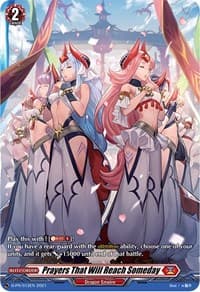 Prayers That Will Reach Someday - D Promo Cards - Cardfight Vanguard card